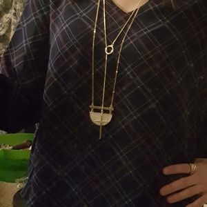 Influence gold plated necklace